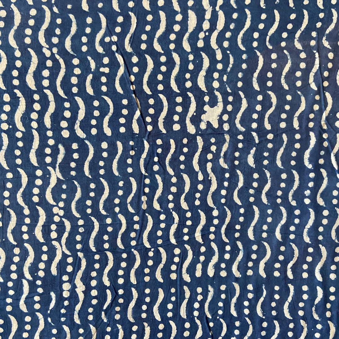 Default Tidal - Indigo Bagru Blockprint from India