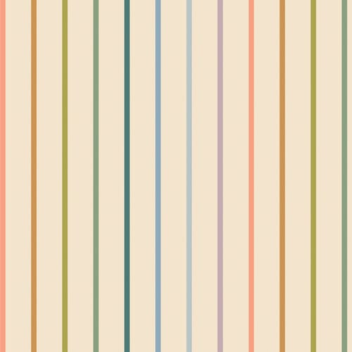 Default Tiny Stripe in Pearl - Slow Summer