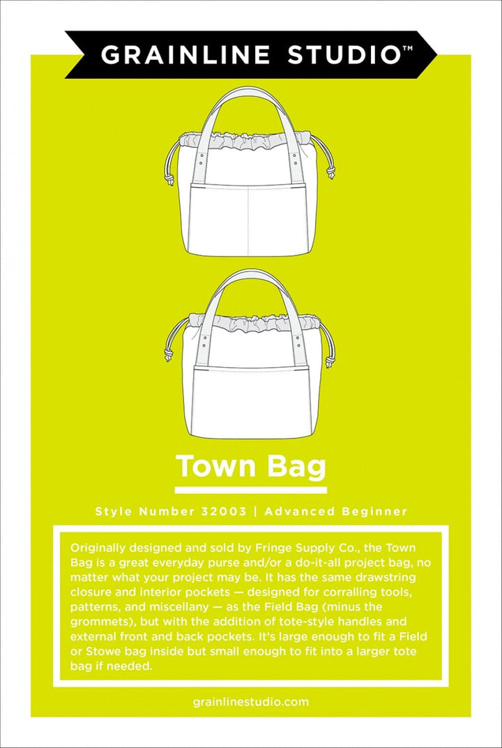 Default Town Bag - Grainline Studio