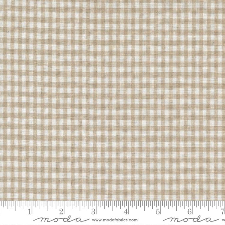 Default Vista Wovens - MODA Gingham Ecru