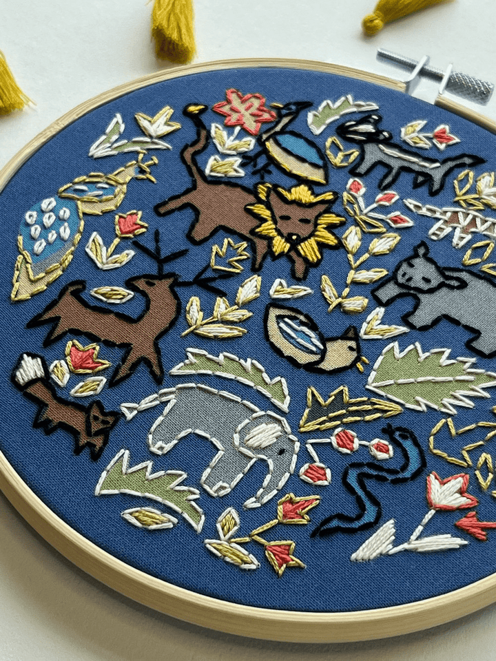 Wildlife - Embroidery Kit - Rikrack