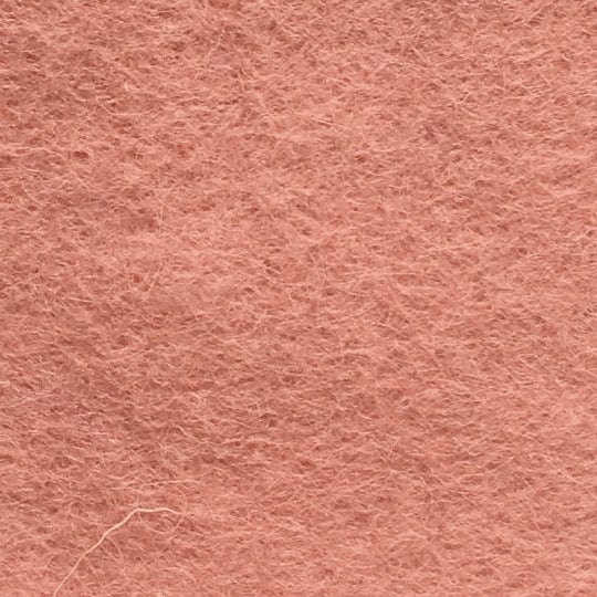Default Wool Felt Quarter Yard in Light Coral Pink