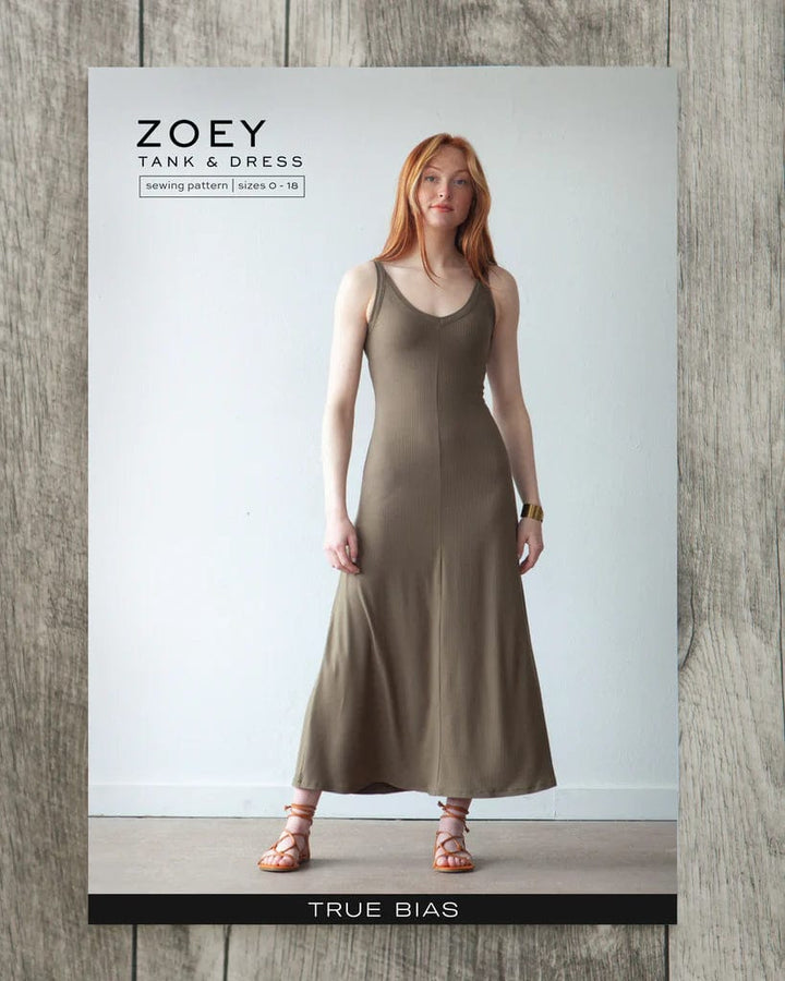 Default Zoey Tank & Dress - True Bias - Sizes 0-18