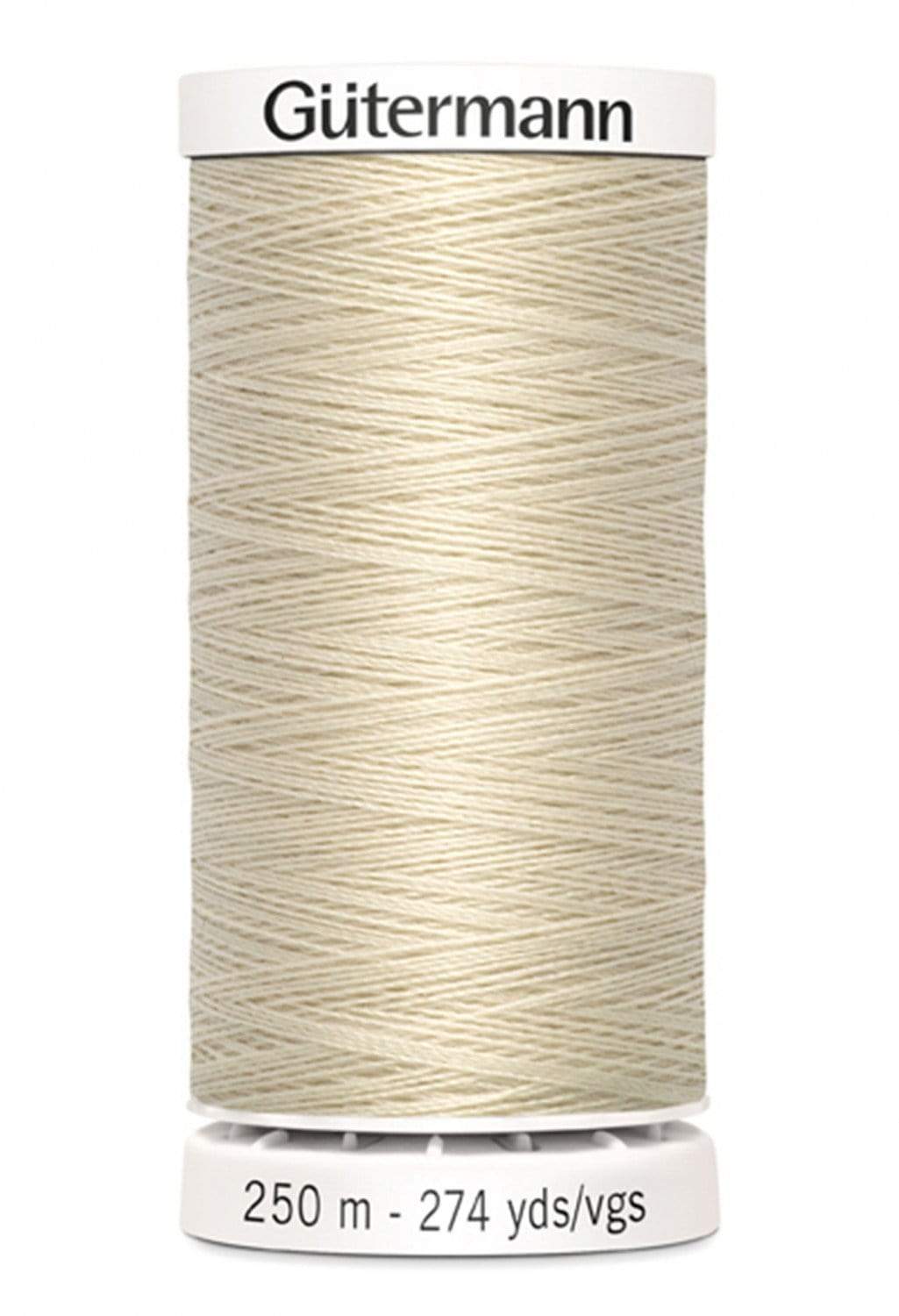 030 Bone ~ Sew-All Gutermann Polyester Thread ~ 250 Meters