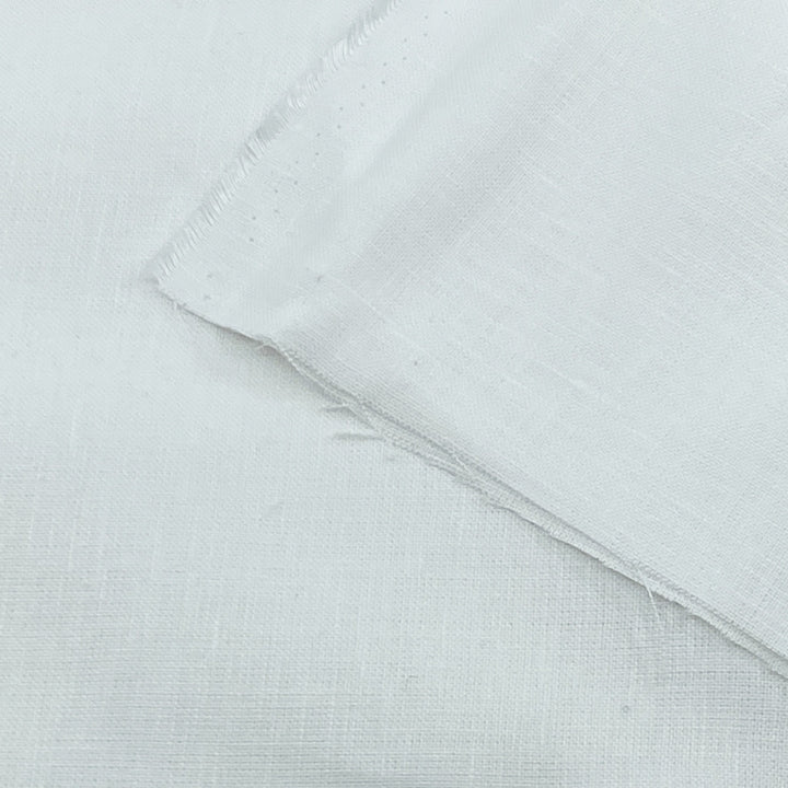 1 1/2 Yards of Driftwood Linen in White