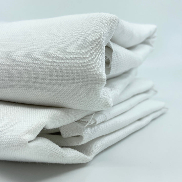 1 1/2 Yards of Driftwood Linen in White