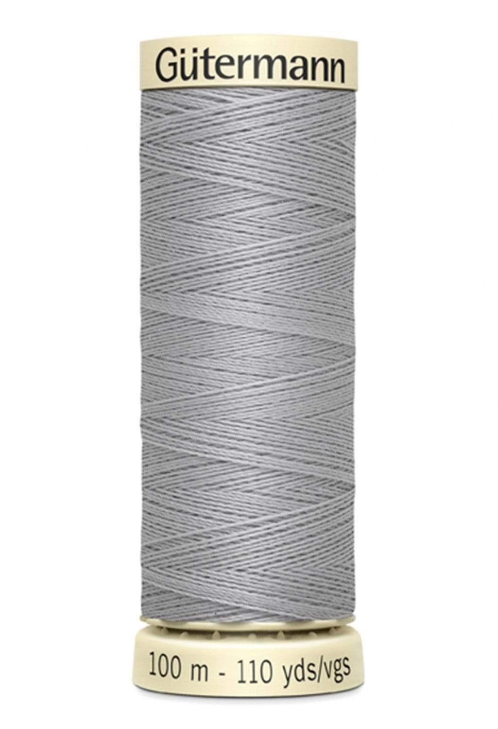102 Mist Grey ~ Sew-All Gutermann Polyester Thread ~ 100 Meters