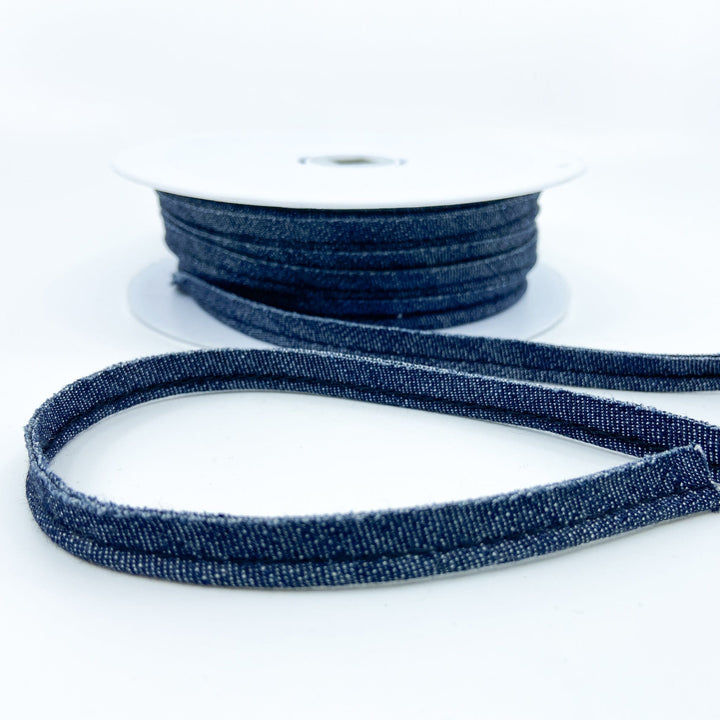 10mm Denim Piping in Navy