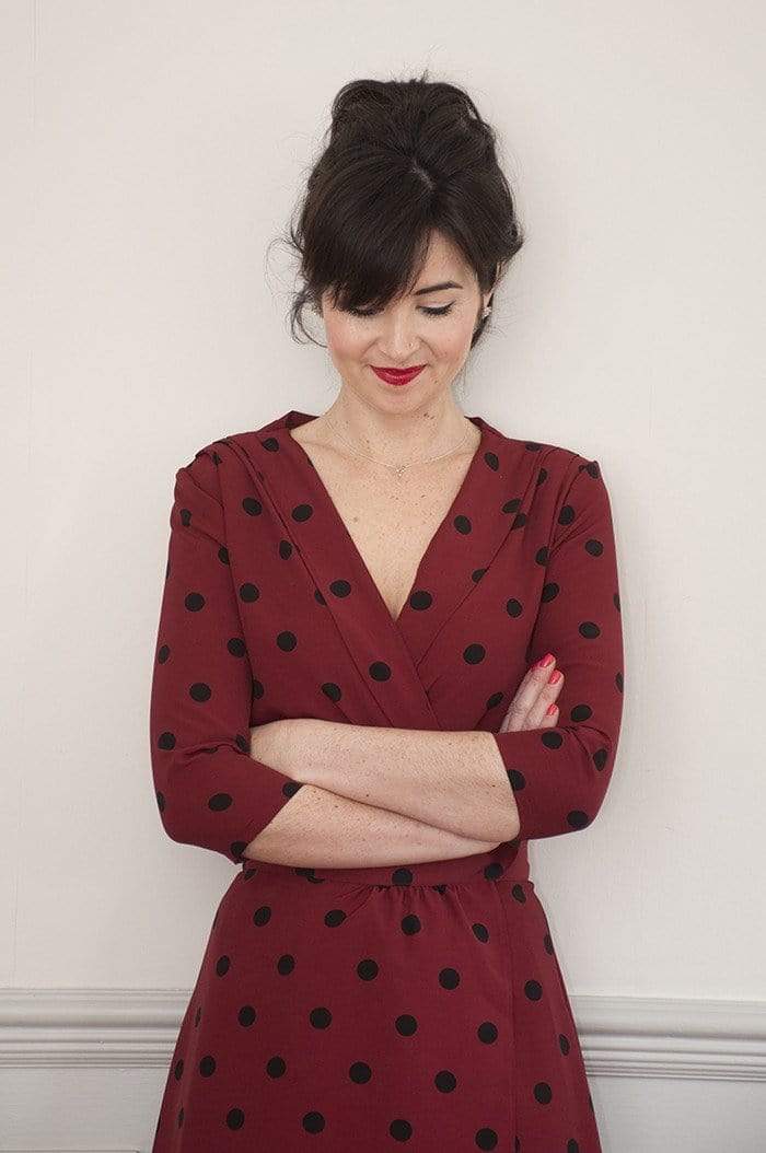 1940's Wrap Dress, Sew Over It