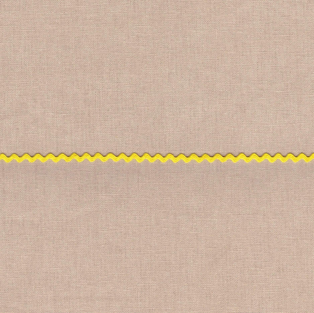3/16" Canary Cotton Ric Rac Trim