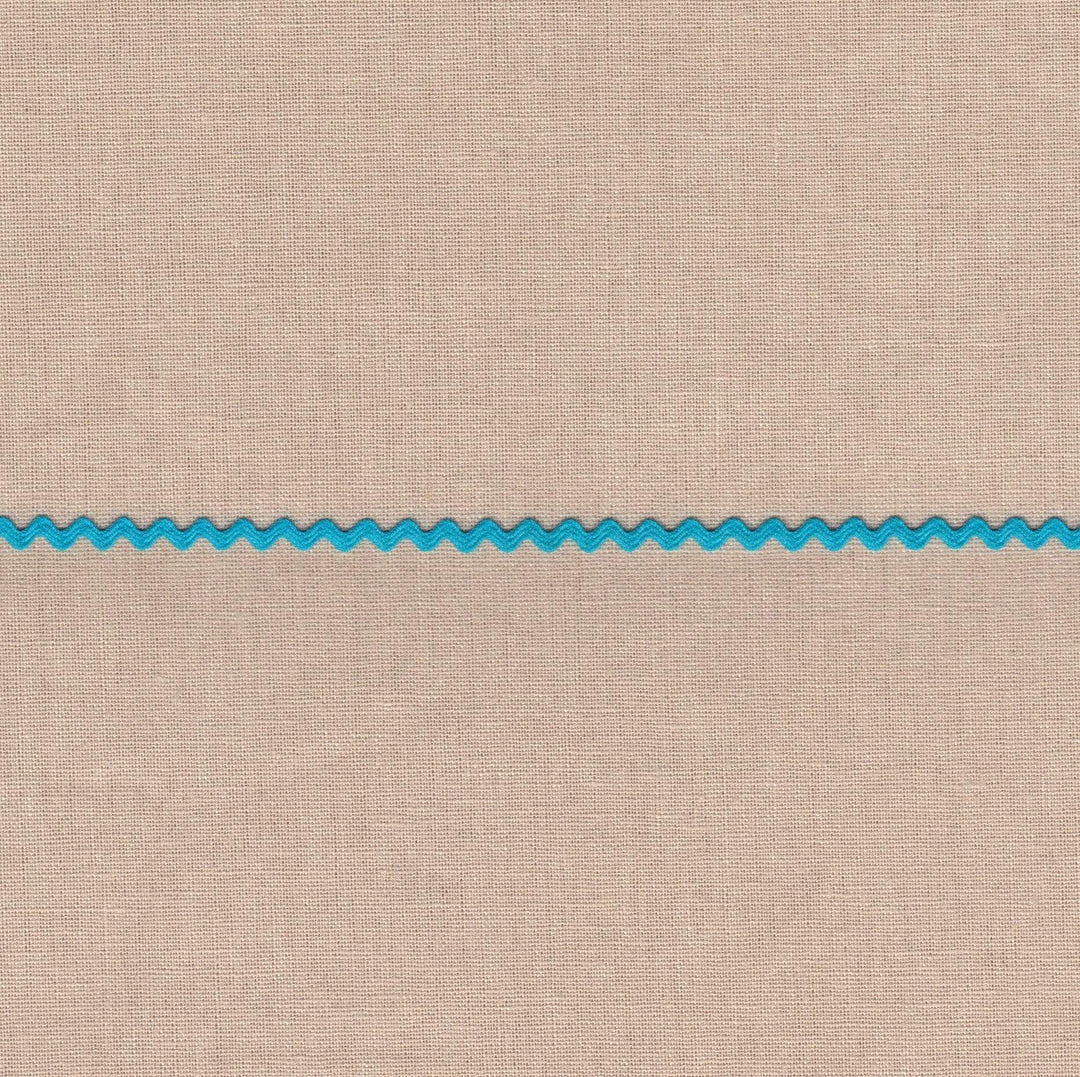 3/16" Turquoise Cotton Ric Rak Trim