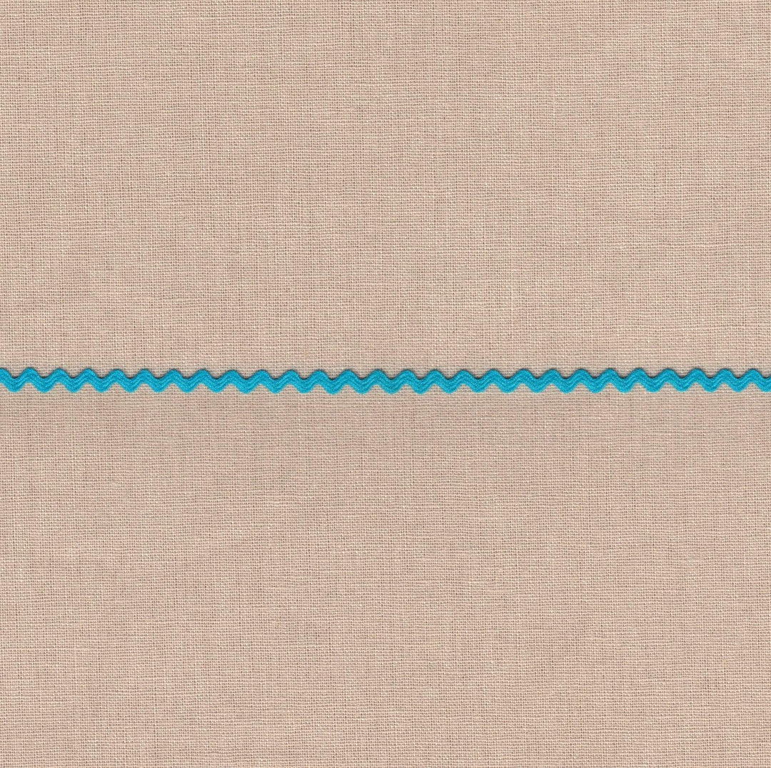 3/16" Turquoise Cotton Ric Rak Trim