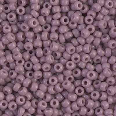 8/0 - Miyuki Glass Seed Beads - Opaque - Mauve - 8-410