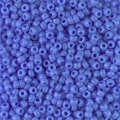 8/0 - Miyuki Glass Seed Beads - Opaque - Periwinkle - 8-417L