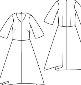 A-Line Dress, The Avid Seamstress