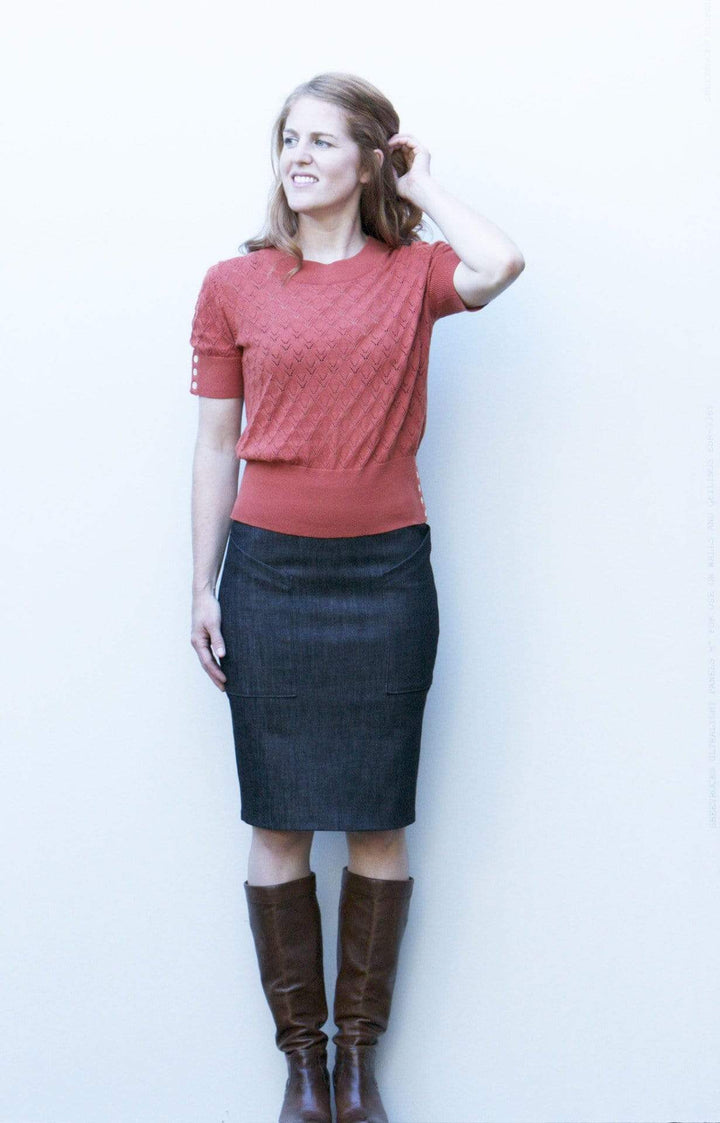 Alberta Street Pencil Skirt, Sew House Seven