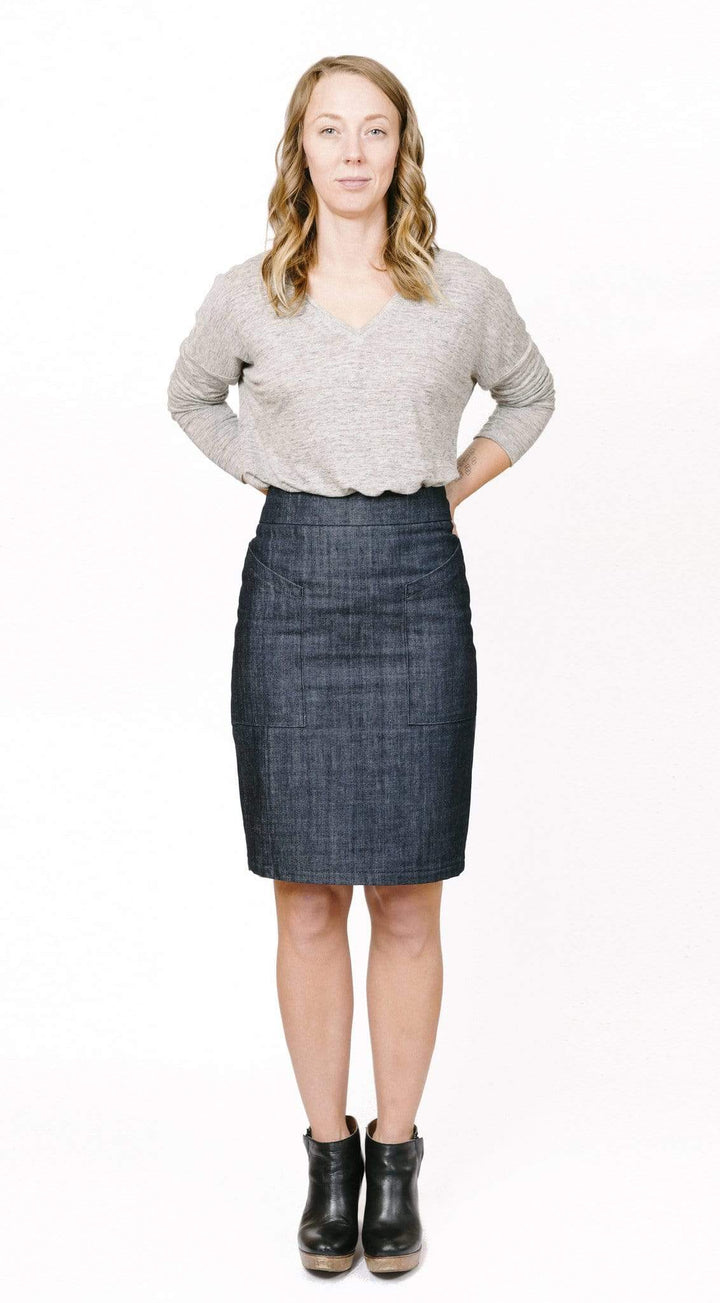 Alberta Street Pencil Skirt, Sew House Seven