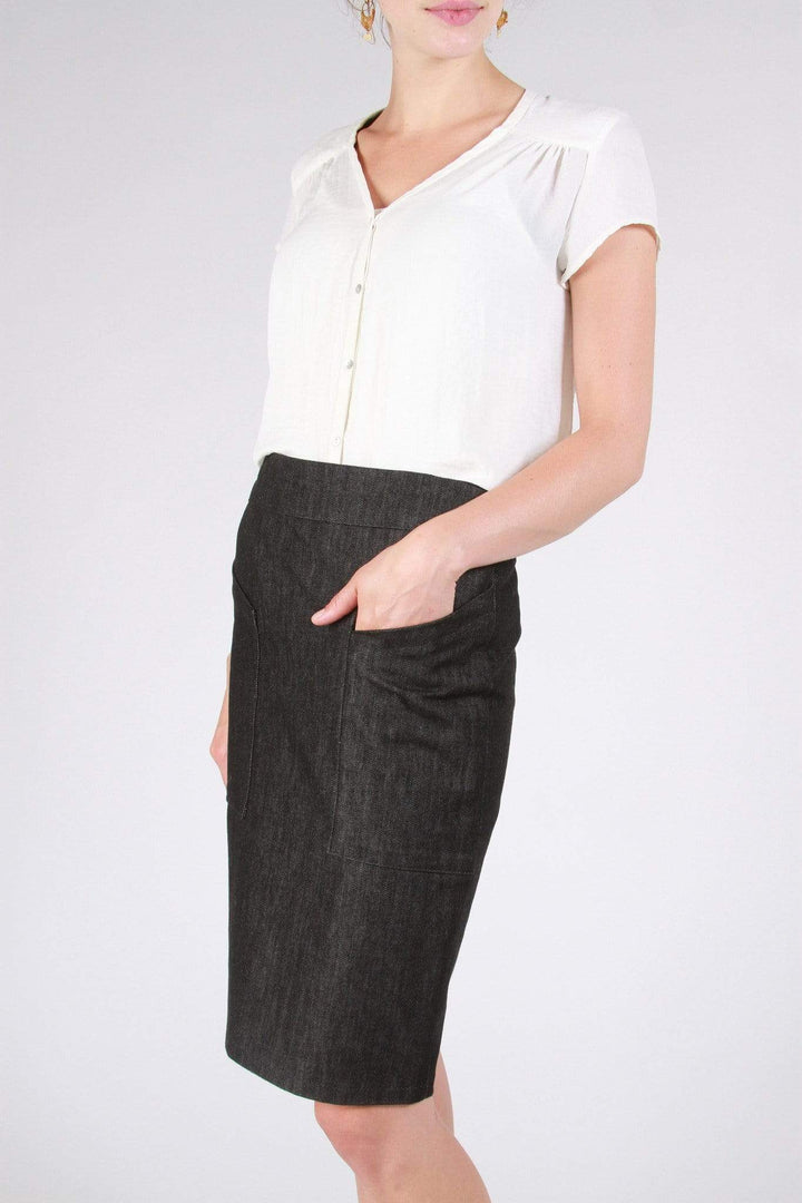 Alberta Street Pencil Skirt, Sew House Seven