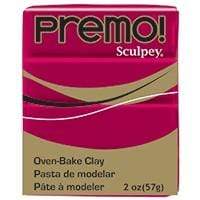 Alizarin Crimson Premo Modeling Clay, 2 oz