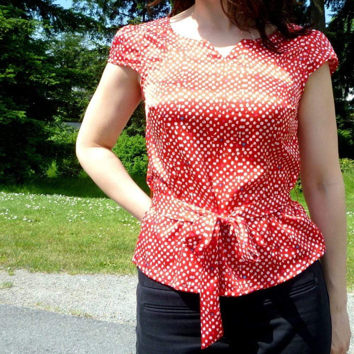 Alma Blouse, Sewaholic