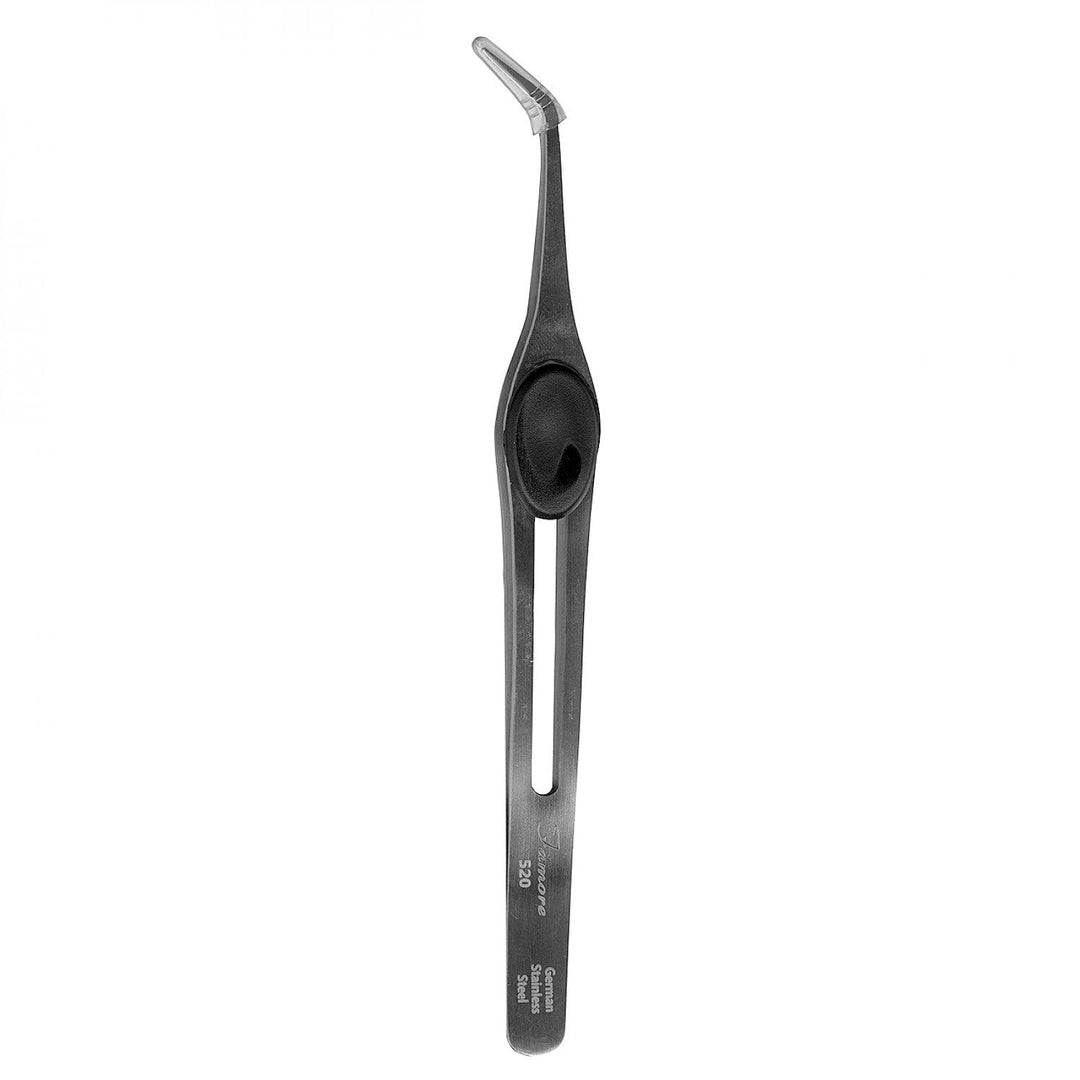 Angled Serger Fine Tip 6in Tweezers