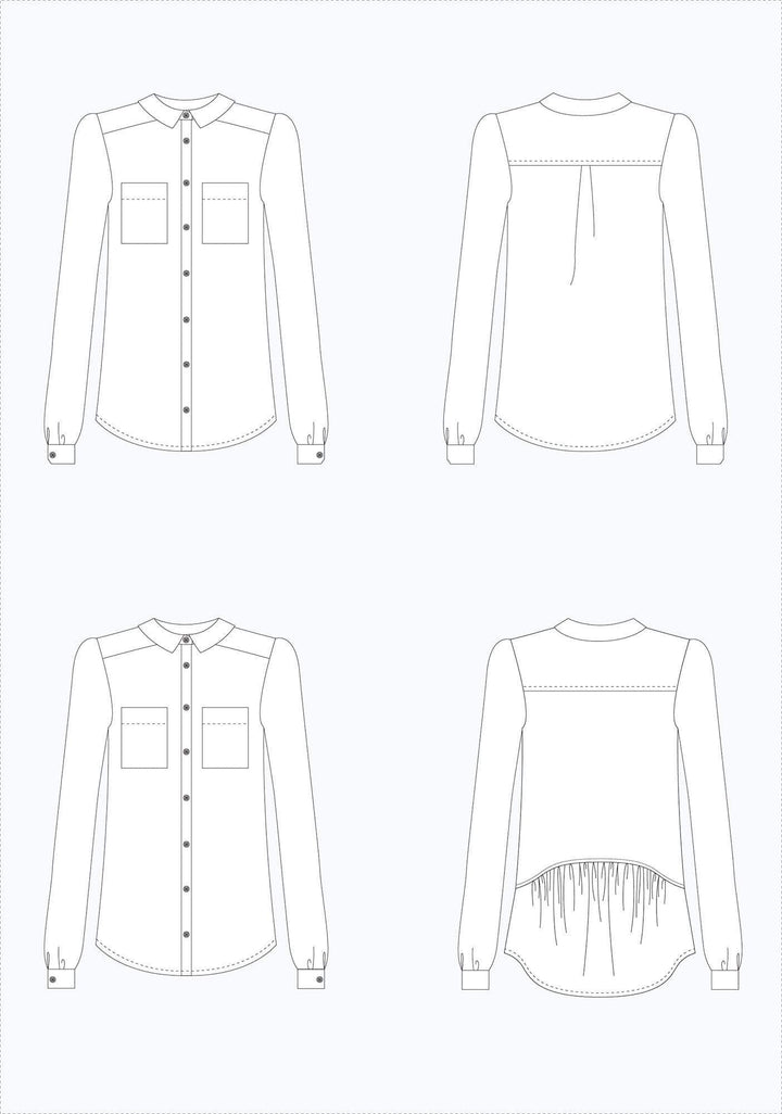 Archer Button Up, Grainline Studio