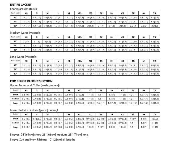 Arlo Track Jacket - Friday Pattern Company - Sizes XS-7X