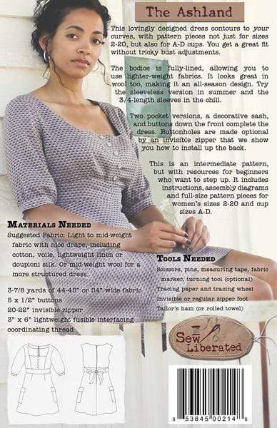 Ashland Dress, Sew Liberated