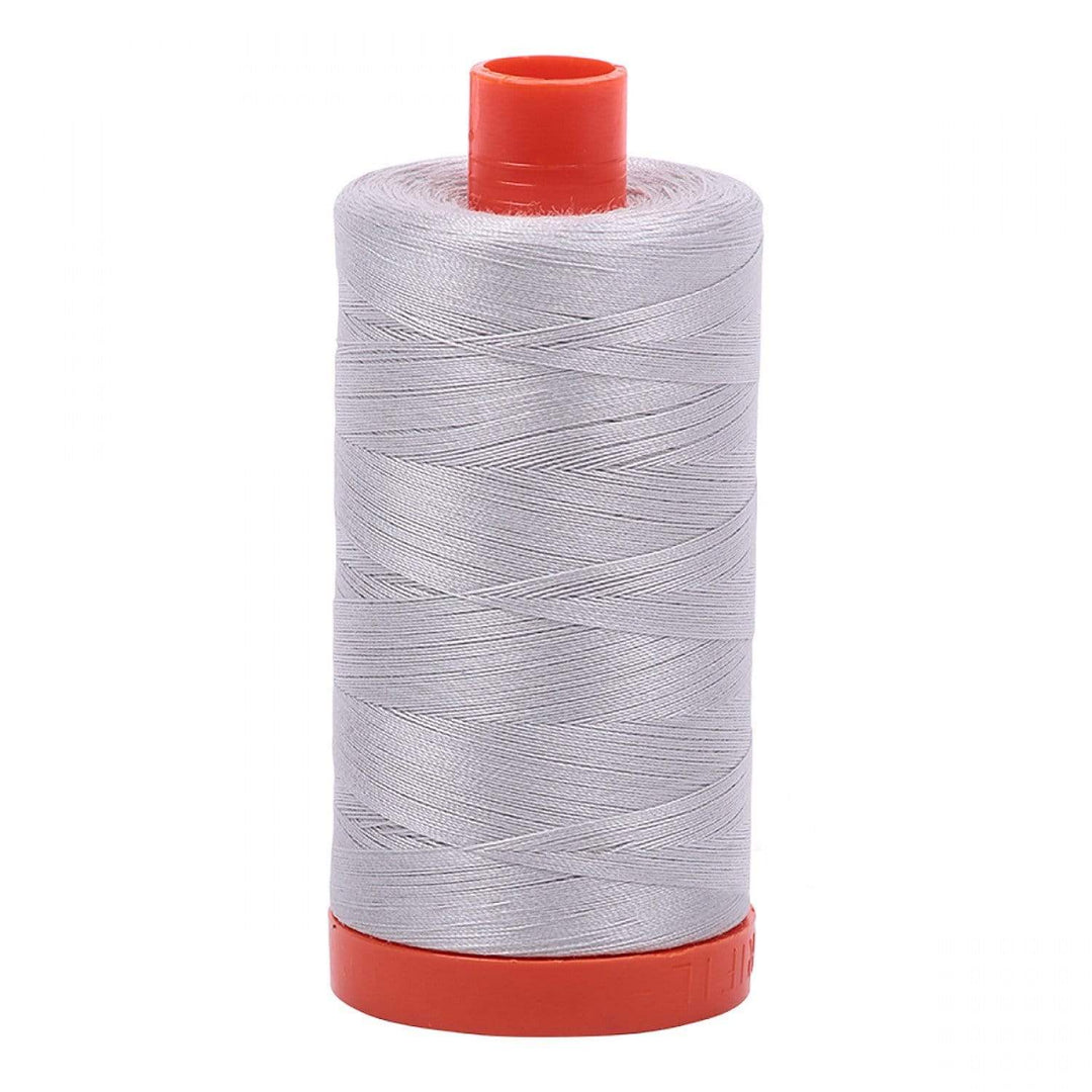 Aurifil 50-Weight Cotton Thread ~ Aluminum 2615