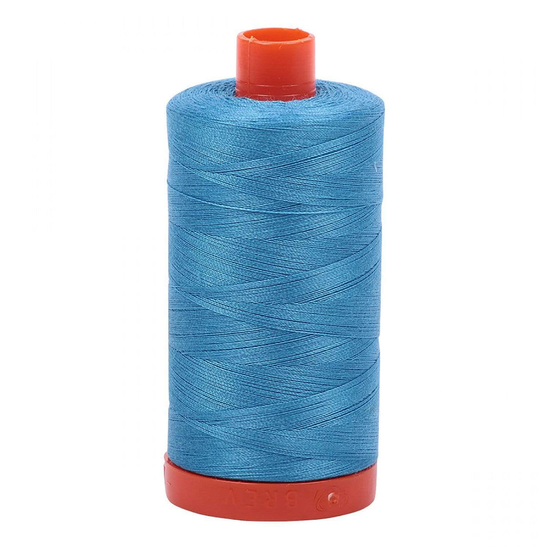 Aurifil 50-Weight Cotton Thread ~ Bright Teal 1320
