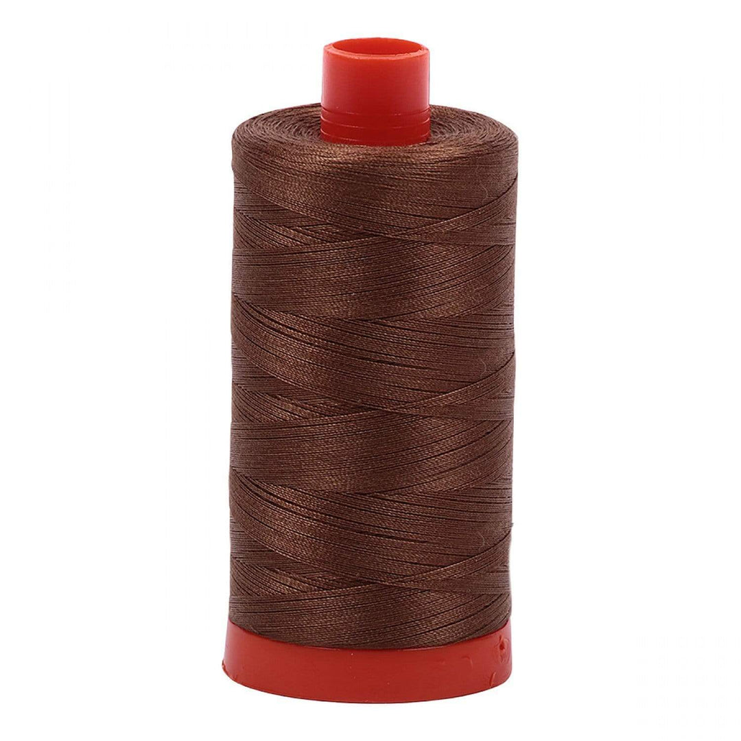Aurifil 50-Weight Cotton Thread ~ Dark Antique Gold 2372