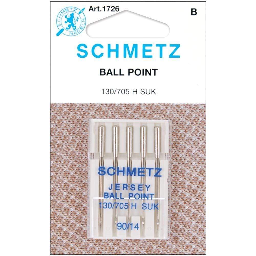 Ball Point Jersey 90/14 Sewing Machine Needles from Schmetz