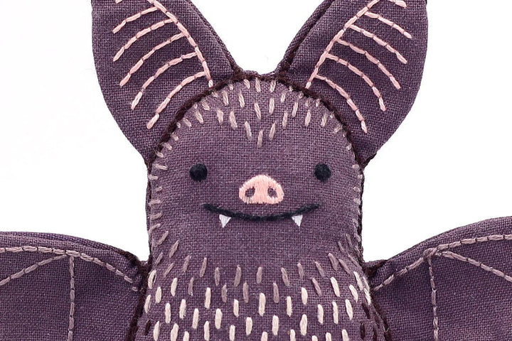 Bat Embroidery Kit from Kiriki