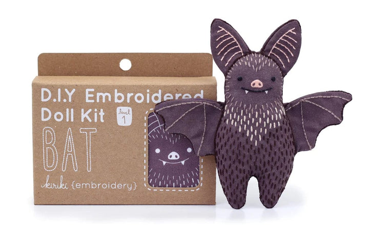 Bat Embroidery Kit from Kiriki