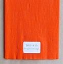 Bright Orange, Single Ply Crepe Paper,  10 inches x 7 1/2 feet