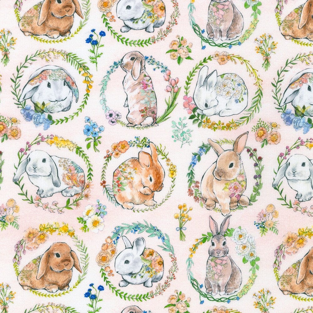 Bunny Lane in Blush - Briar Hill Designs - Robert Kaufman
