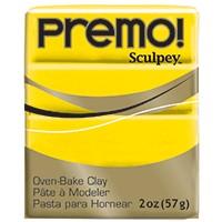 Cadmium Yellow Premo Modeling Clay, 2 oz