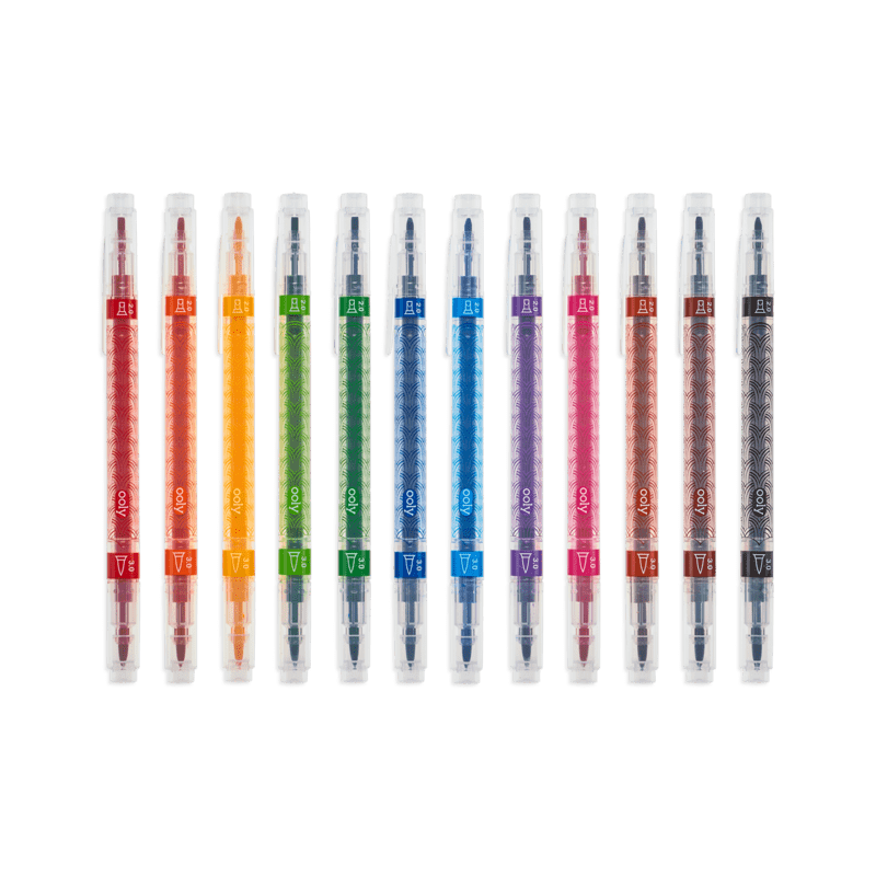 Calligraphy Duo Double-Ended Markers - Set of 12