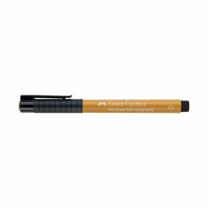 Calligraphy Pitt Artist Pen from Faber Castell - 268 Green Gold