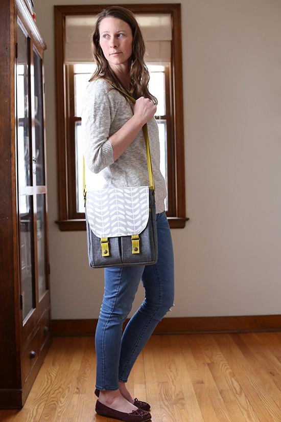 Campfire Messenger Bag, Noodlehead