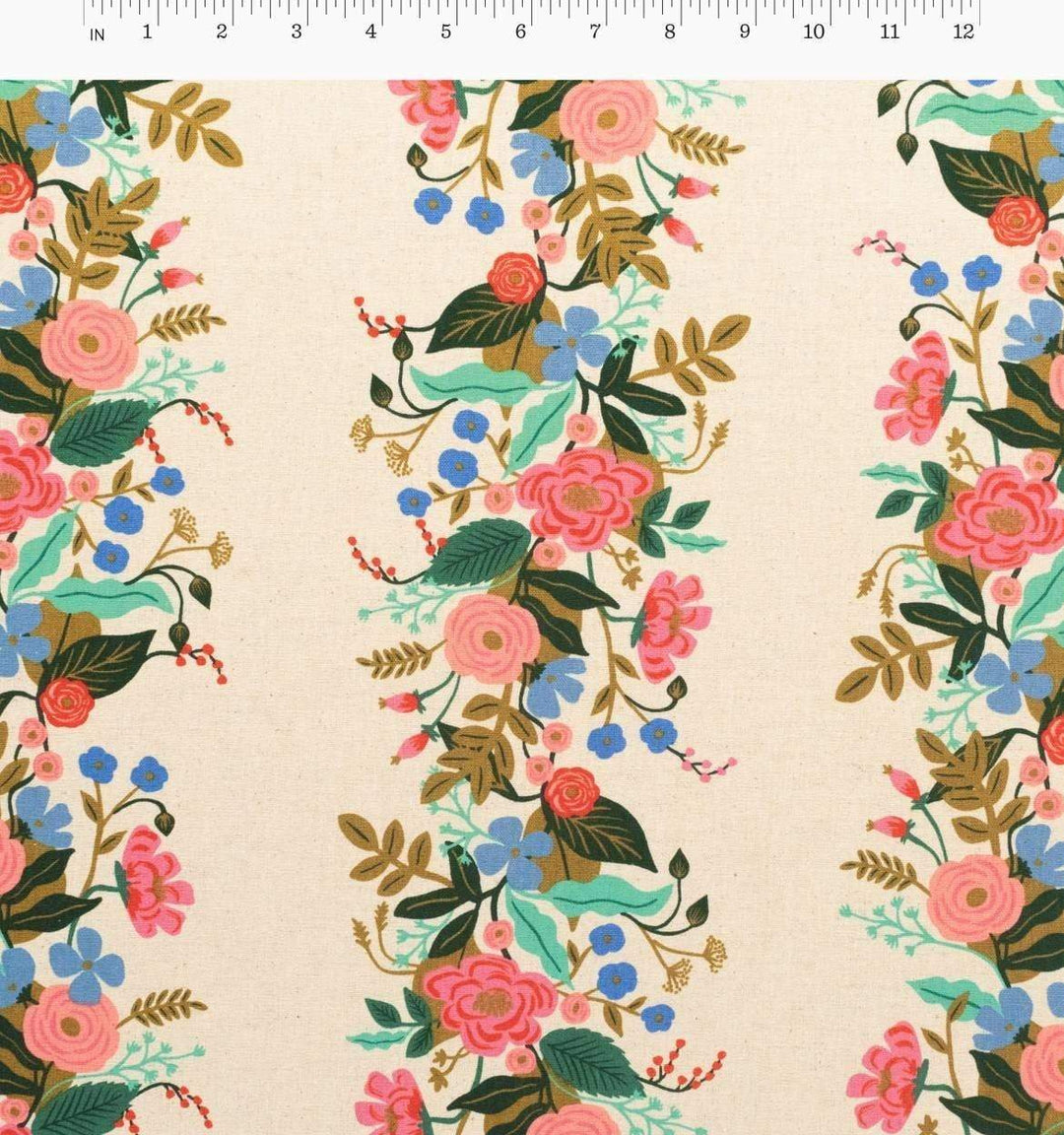 Canvas ~ Garden Vines in Cream ~ English Garden by Rifle Paper Co.