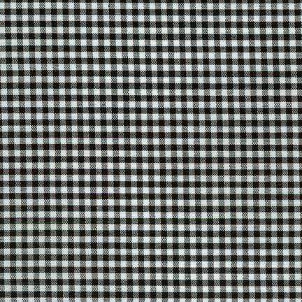 Carolina Gingham, 1/8" in Black