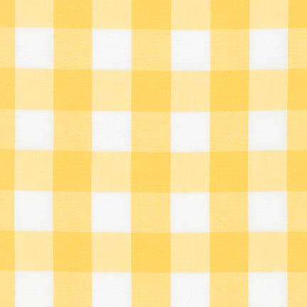 Carolina Gingham, 1" in Sunflower