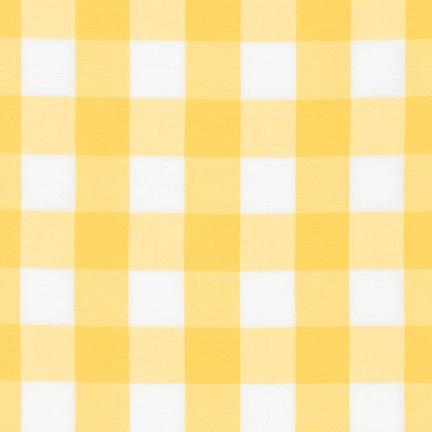 Carolina Gingham, 1" in Sunflower