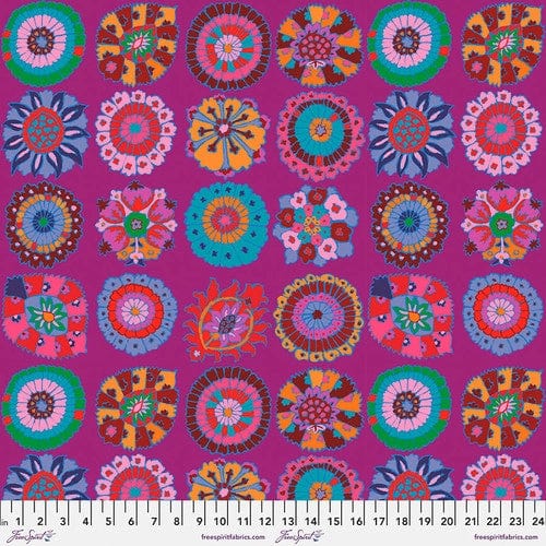 Carpet Cookies in Magenta - Kaffe Fassett Collective