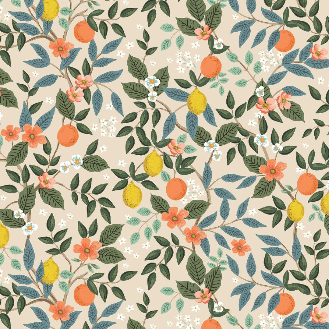 Citrus Grove in Cream - Bramble by Rifle Paper Co.