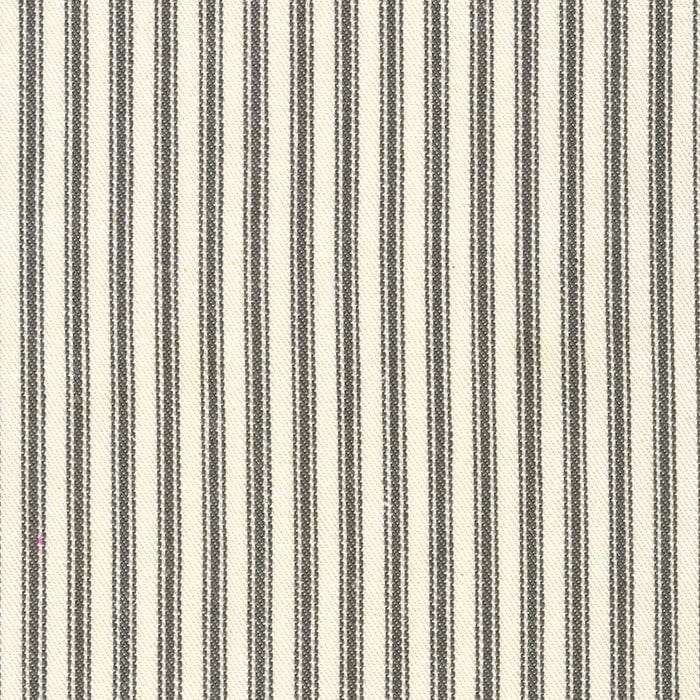 Classic Ticking Stripe in Charcoal