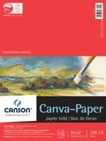 Cloth-Backed Oil Painting Paper Pad, 9" x 12"