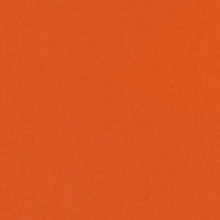 Cotton Poplin in Carrot