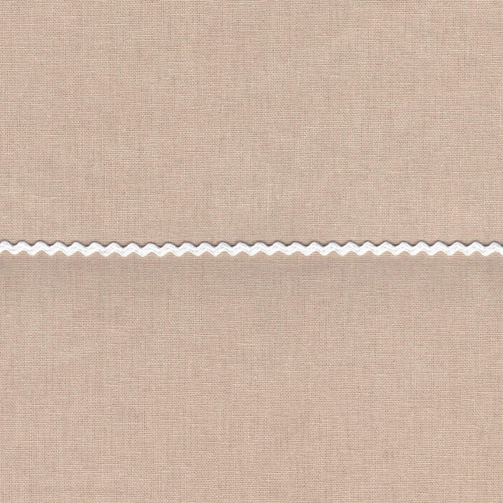 3/16" / white Cotton Ric Rac Trim